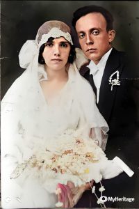 Isaac and Rachel were married in Sofia, Bulgaria in August 1930
