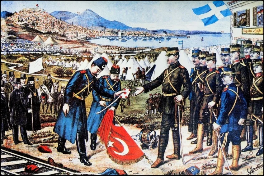 Ottomans surrender Salonica in 1912